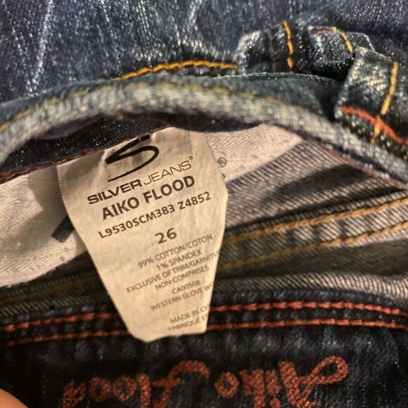 Women's Silver jeans, Aiko flood, Women's size 26 - Picture 8 of 12